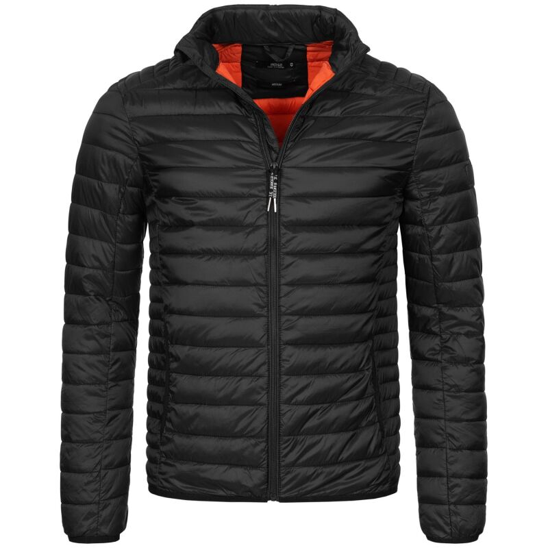 Indicode Amare Herren Steppjacke Schwarz Größe S - Gr. S