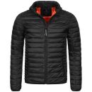 Indicode Amare Herren Steppjacke Schwarz Größe S - Gr. S