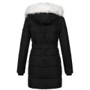 Geographical Norway Berte Damen Winter Jacke Parka Mantel Outdoor Funktions Schwarz Größe M - Gr. 38
