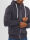 Alessandro Salvarini Herren Sweatjacke O296 Anthrazit