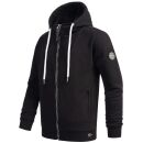 Alessandro Salvarini Herren Sweatjacke O296 Schwarz Größe M - Gr. M