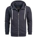 Alessandro Salvarini Herren Sweatjacke O296 Navy