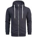 Alessandro Salvarini Herren Sweatjacke O296 Navy Größe XL - Gr. XL