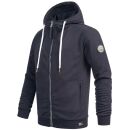 Alessandro Salvarini Herren Sweatjacke O296 Navy Größe XL - Gr. XL