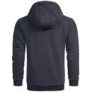 Alessandro Salvarini Herren Sweatjacke O296 Navy Größe XL - Gr. XL