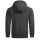 Alessandro Salvarini Herren Sweatjacke O296 Dunkelgrau Größe S - Gr. S