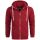 Alessandro Salvarini Herren Sweatjacke O296 Bordeaux