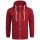 Alessandro Salvarini Herren Sweatjacke O296 Bordeaux