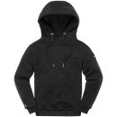 Alessandro Salvarini Herren Hoodie O295 Schwarz Größe XXL - Gr. 2XL