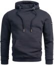 Alessandro Salvarini Herren Hoodie O295 Navy