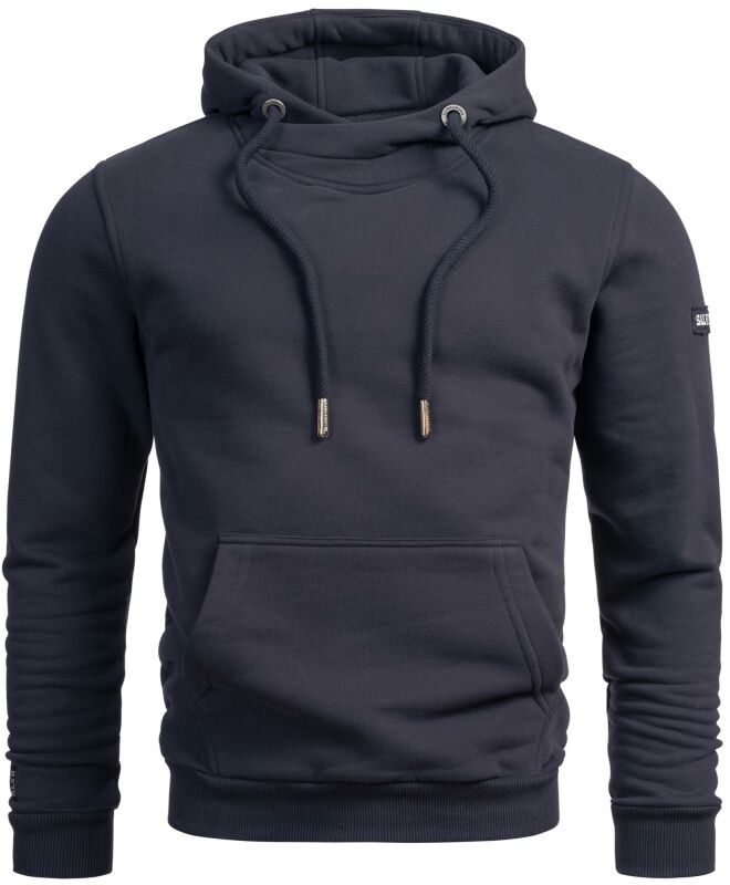 Alessandro Salvarini Herren Hoodie O295 Navy Größe S - Gr. S