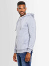 Alessandro Salvarini Herren Hoodie O295 Hellgrau