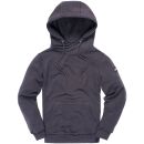 Alessandro Salvarini Herren Hoodie O295 Anthrazit Größe XL - Gr. XL