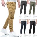 Indicode Levi Herren Cargo Hose B698 Schwarz Größe XL - Gr. XL