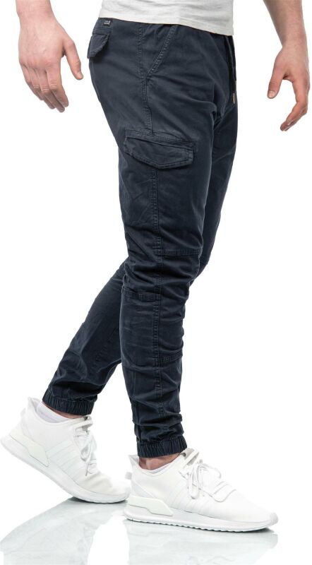 Indicode Levi Herren Cargo Hose B698 Navy Größe XXL - Gr. 2XL