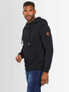 Alessandro Salvarini Herren Hoodie O294 Schwarz