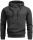 Alessandro Salvarini Herren Hoodie O294 Dunkelgrau Größe S - Gr. S