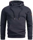 Alessandro Salvarini Herren Hoodie O294 Navy