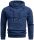 Alessandro Salvarini Herren Hoodie O294 Blau