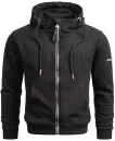 Alessandro Salvarini Herren Hoodie O293 Schwarz Größe L - Gr. L