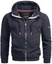 Alessandro Salvarini Herren Sweatjacke O293 Navy