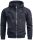 Alessandro Salvarini Herren Sweatjacke O293 Navy Größe S - Gr. S