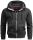 Alessandro Salvarini Herren Sweatjacke O293 Dunkelgrau Größe S - Gr. S