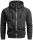 Alessandro Salvarini Herren Sweatjacke O293 Dunkelgrau Größe S - Gr. S