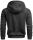 Alessandro Salvarini Herren Sweatjacke O293 Dunkelgrau Größe XXXL - Gr. 3XL