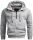 Alessandro Salvarini Herren Sweatjacke O293 Hellgrau Größe M - Gr. M