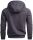 Alessandro Salvarini Herren Sweatjacke O293 Anthrazit