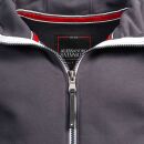 Alessandro Salvarini Herren Sweatjacke O293 Anthrazit Größe L - Gr. L