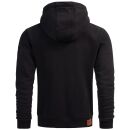 Alessandro Salvarini Herren Sweatjacke O292 Schwarz Größe S - Gr. S