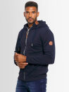 Alessandro Salvarini Herren Sweatjacke O292 Navy