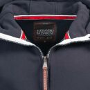 Alessandro Salvarini Herren Sweatjacke O292 Navy Größe XXL - Gr. 2XL