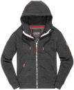 Alessandro Salvarini Herren Sweatjacke O292 Dunkelgrau Größe S - Gr. S