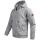 Alessandro Salvarini Herren Sweatjacke O292 Hellgrau Größe S - Gr. S