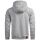 Alessandro Salvarini Herren Sweatjacke O292 Hellgrau Größe S - Gr. S