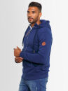 Alessandro Salvarini Herren Sweatjacke O292 Blau
