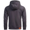 Alessandro Salvarini Herren Sweatjacke O292 Anthrazit Größe S - Gr. S