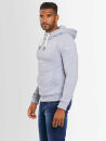 Alessandro Salvarini Herren Hoodie O291 - Hellgrau