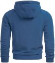 Alessandro Salvarini Herren Hoodie O291 - Blau-Gr.S