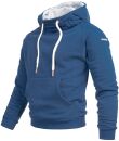 Alessandro Salvarini Herren Hoodie O291 - Blau-Gr.XXL