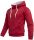 Alessandro Salvarini Herren Hoodie O291 - Bordeaux-Gr.S