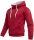 Alessandro Salvarini Herren Hoodie O291 - Bordeaux-Gr.M