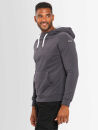 Alessandro Salvarini Herren Hoodie O291 - Anthrazit