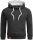 Alessandro Salvarini Herren Hoodie Schwarz-Gr.M