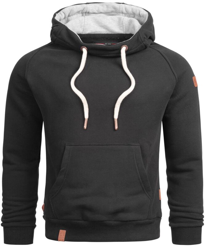 Alessandro Salvarini Herren Hoodie Schwarz-Gr.XL
