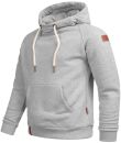 Alessandro Salvarini Herren Hoodie O290 Hellgrau Größe XXXL - Gr. 3XL