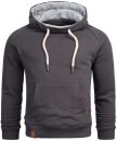 Alessandro Salvarini Herren Hoodie O290 Anthrazit Größe S - Gr. S